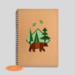 Mountain fox notebook