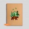 Mountain fox notebook