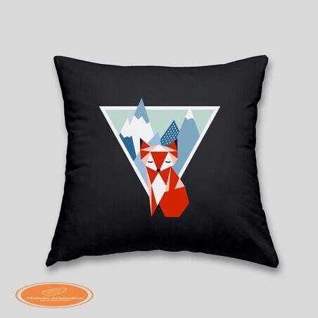 Mountain fox cushion